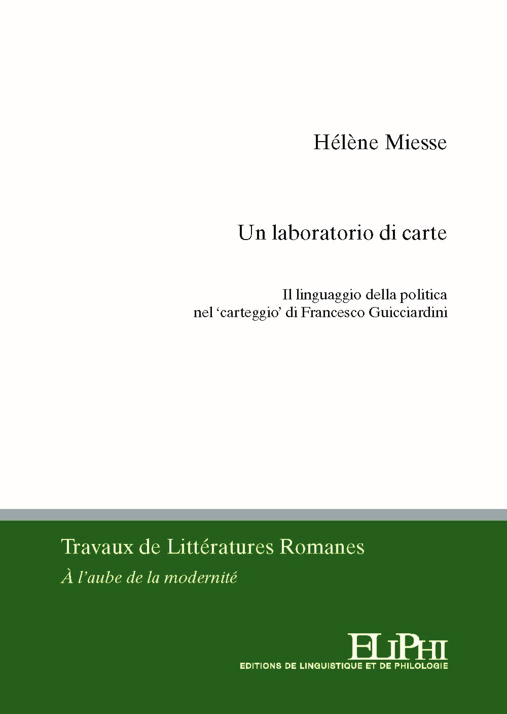 Un laboratorio di carte
